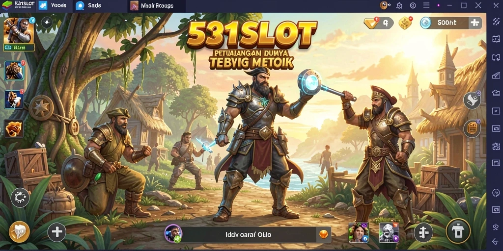 Tampilan gameplay mendalam dan interaktif dalam 531SLOT.