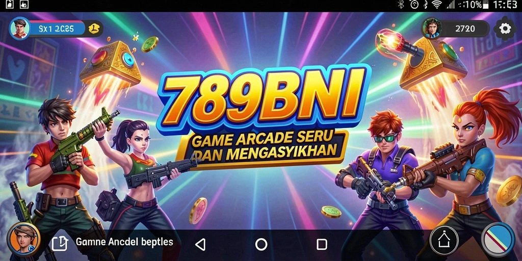 Tampilan gameplay seru dari 789BNI dengan aksi penuh warna.