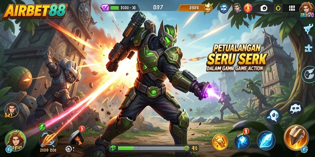 Screenshot yang menampilkan gameplay aksi seru di AIRBET88.
