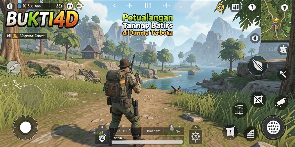 Screenshot BUKTI4D menampilkan gameplay seru di dunia terbuka.