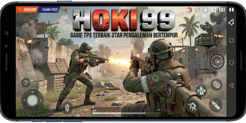 Gameplay HOKI99 yang mendebarkan dan seru di medan perang.