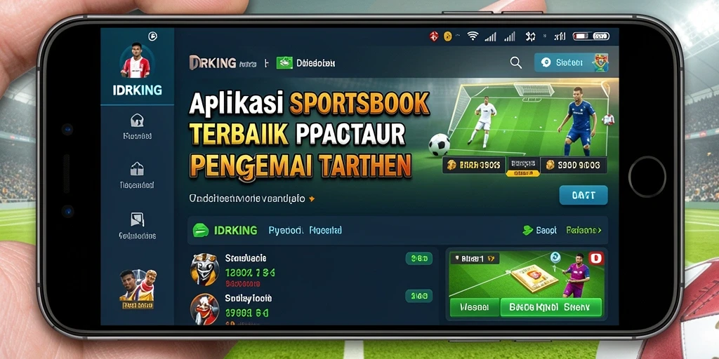 Tampilan gameplay menarik dari aplikasi Sportsbook IDRKING.