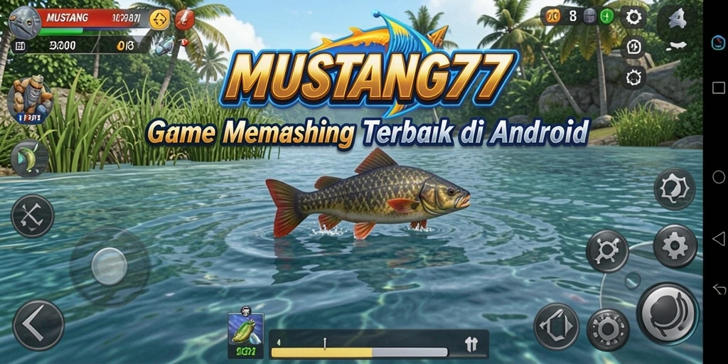 Tangkapan ikan besar dalam gameplay MUSTANG77 yang seru.