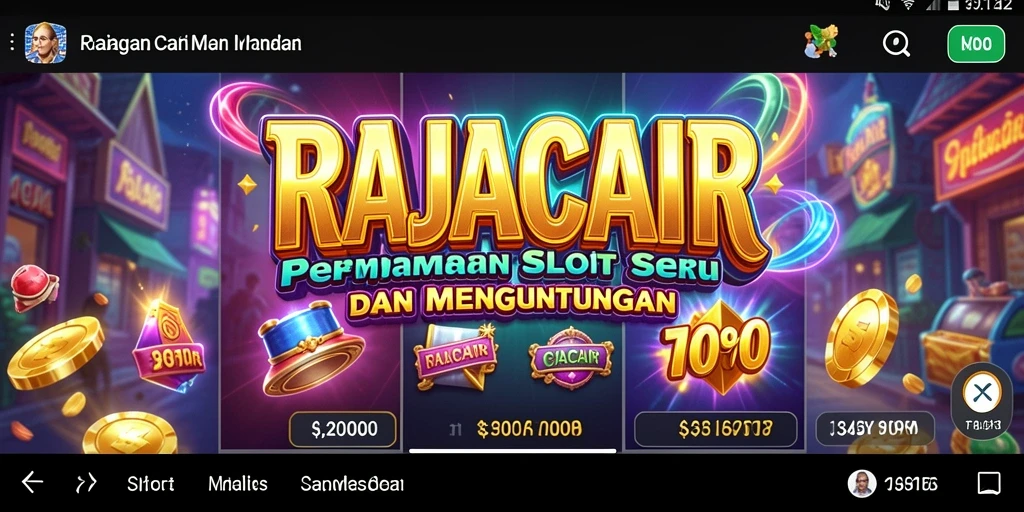 Tampilan gameplay slot yang seru dan penuh warna.
