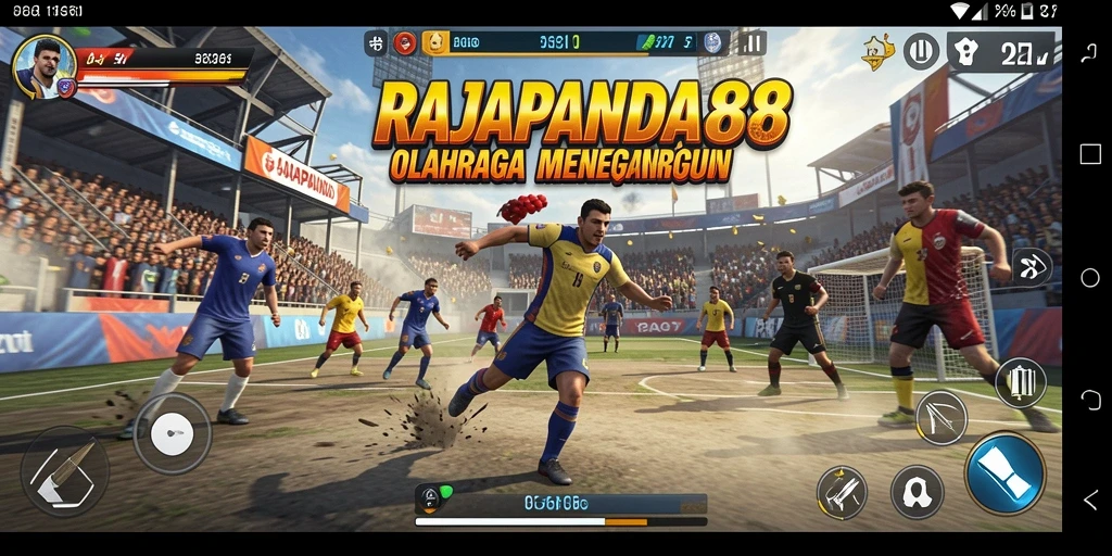 Tampilan gameplay RAJAPANDA88 yang seru dan menarik.