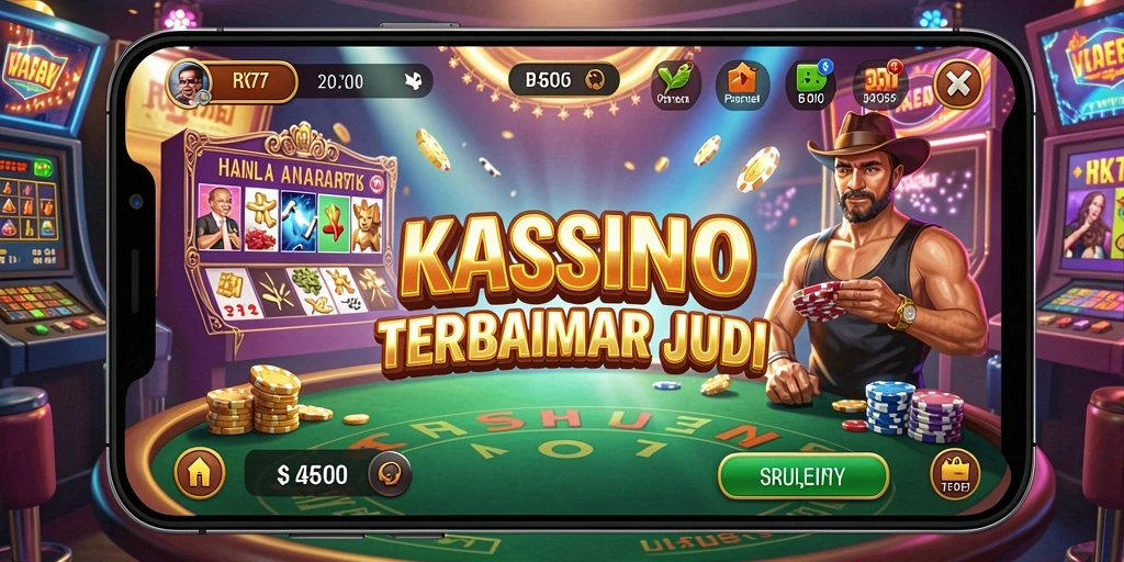 Tampilan gameplay RK77 yang menarik dan seru dalam permainan Kasino.