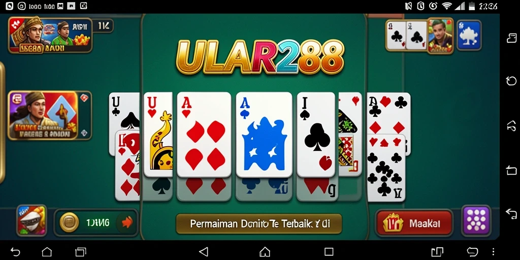 Tampilan gameplay seru dalam ULAR288, meningkatkan adrenalin Anda.