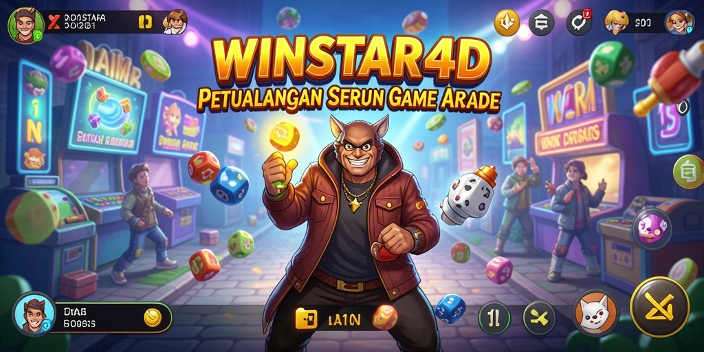 Screenshot utama WINSTAR4D menampilkan gameplay seru dengan grafis menawan.